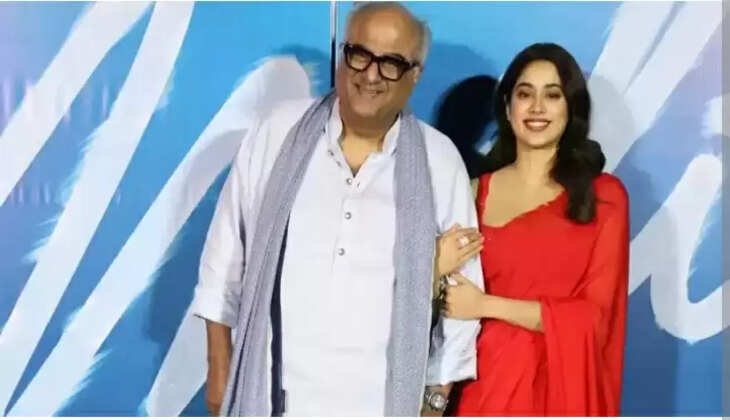 Boney Kapoor Janhvi kapoor