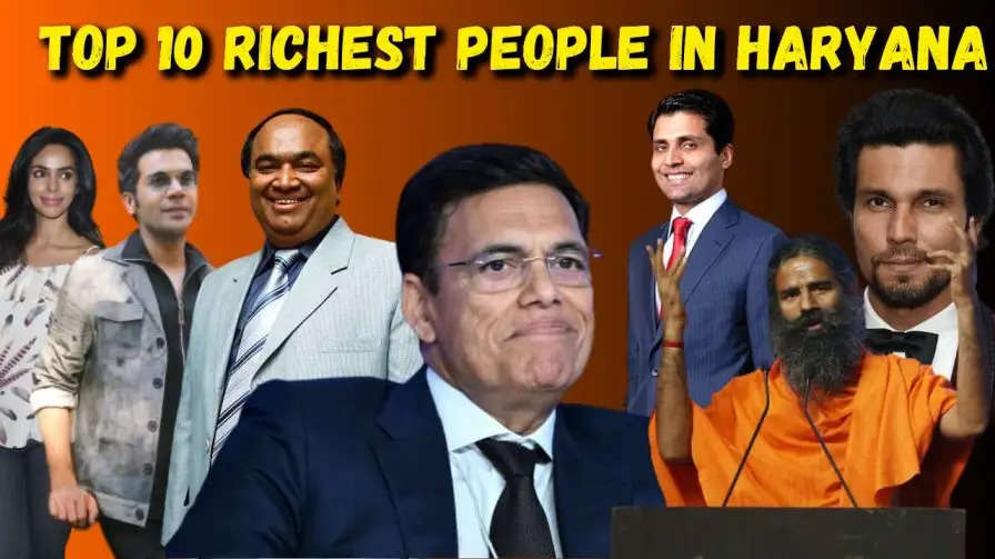 Top 10 Richest People In Haryana In 2024