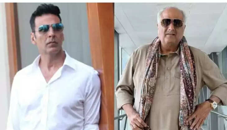 Boney Kapoor and Akshay kumar