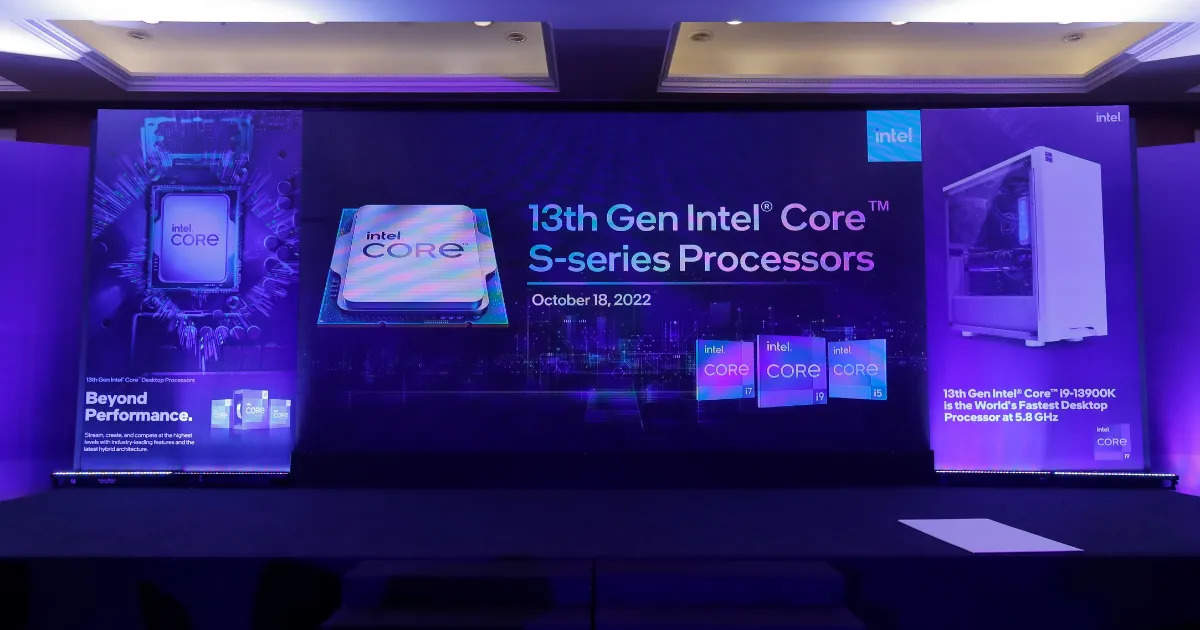 Intel has officially launched its 13th Gen Core processor family in India.