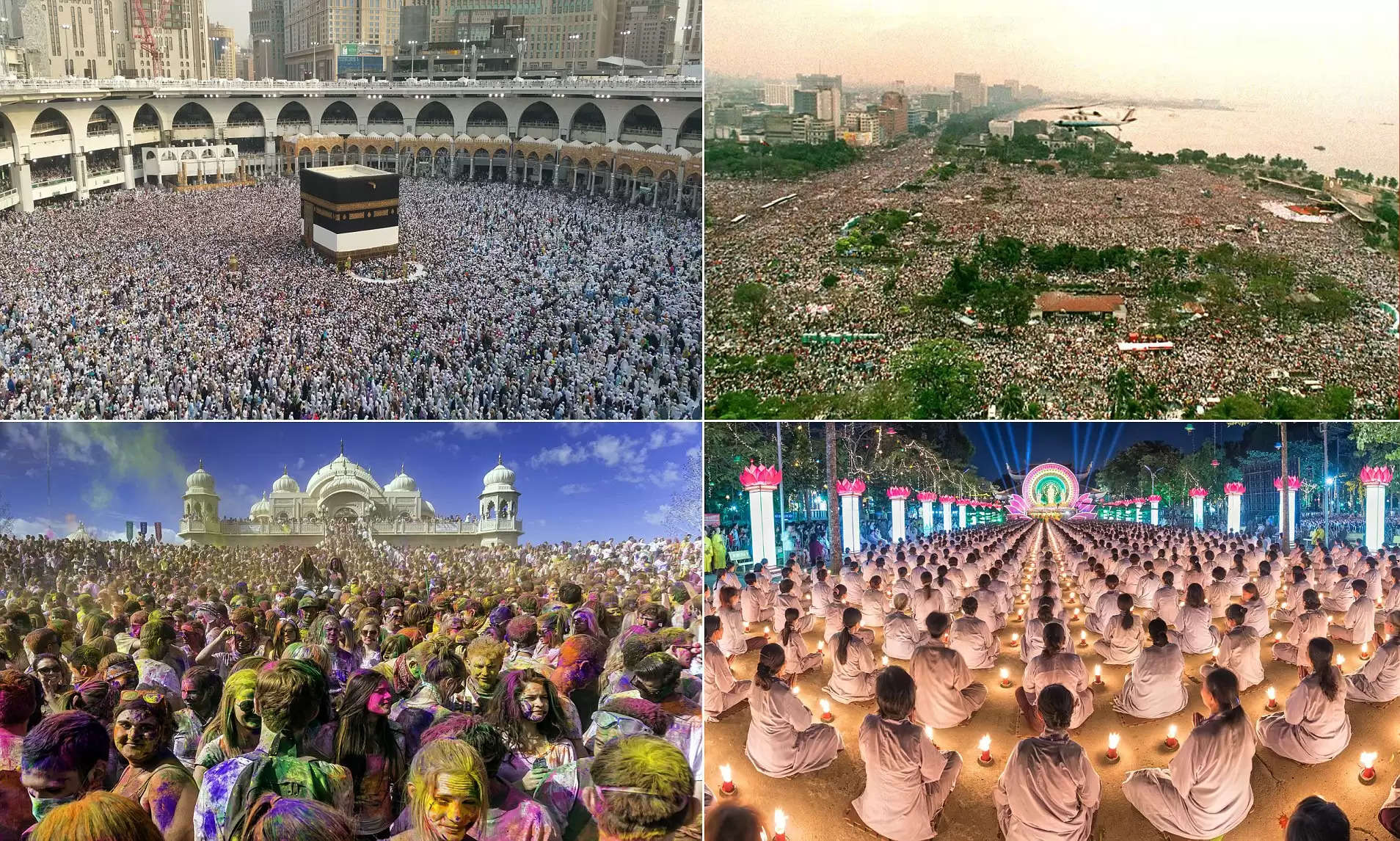 Top 7 Largest Human Gatherings In World History