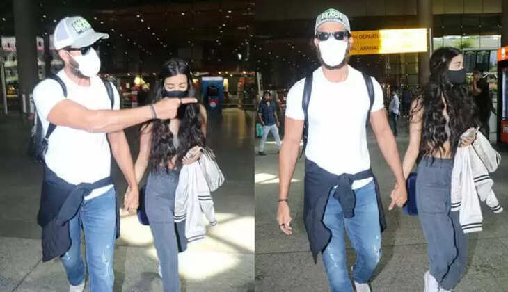 Hrithik Roshan and Saba Azad