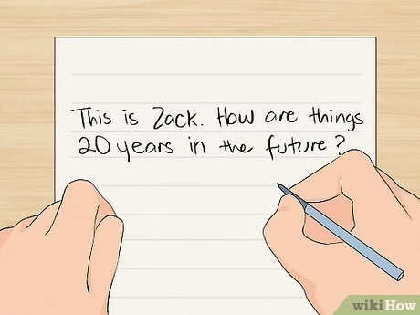  Writing Letter To Your Future Self