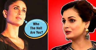 When Kareena Kapoor Khan INSULTED Dia Mirza & Shouted 'Who The Hell Are You?'