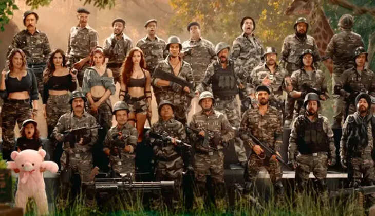 Is The Fate Of Welcome To The Jungle similar To Hera Pheri 3?