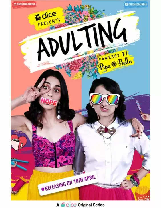 Adulting Web Series Poster