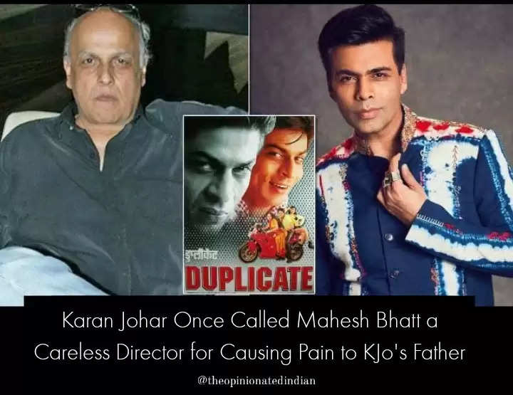 Karan Johar Once Called Mahesh Bhatt a Careless Director for Causing Pain to KJo's Father