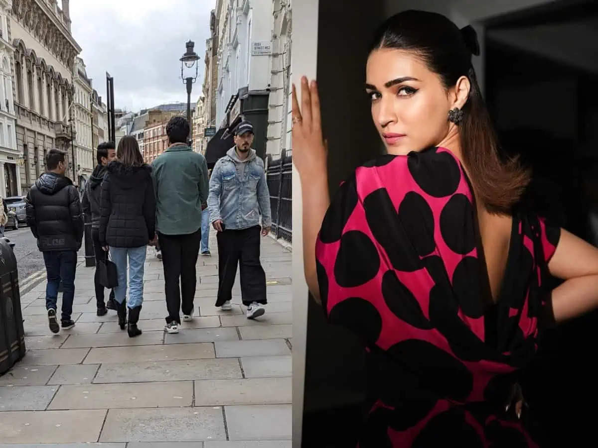 Kriti Sanon Spotted with a 'Mystery Man' in London, Pic Goes Viral