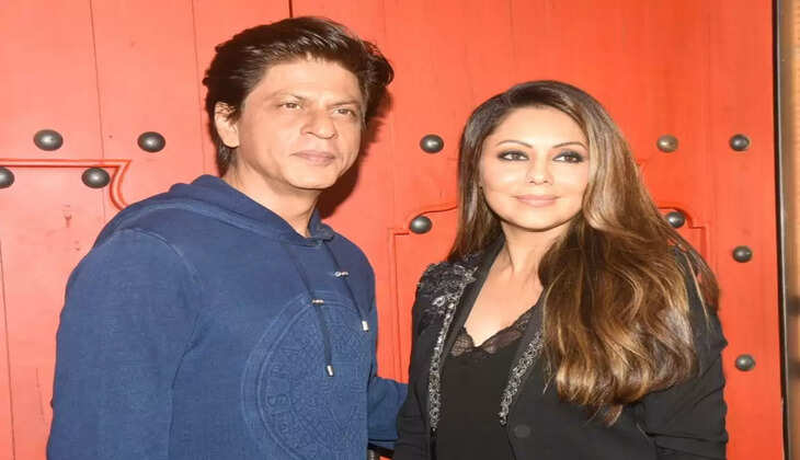 Shahrukh Khan and Gauri Khan 
