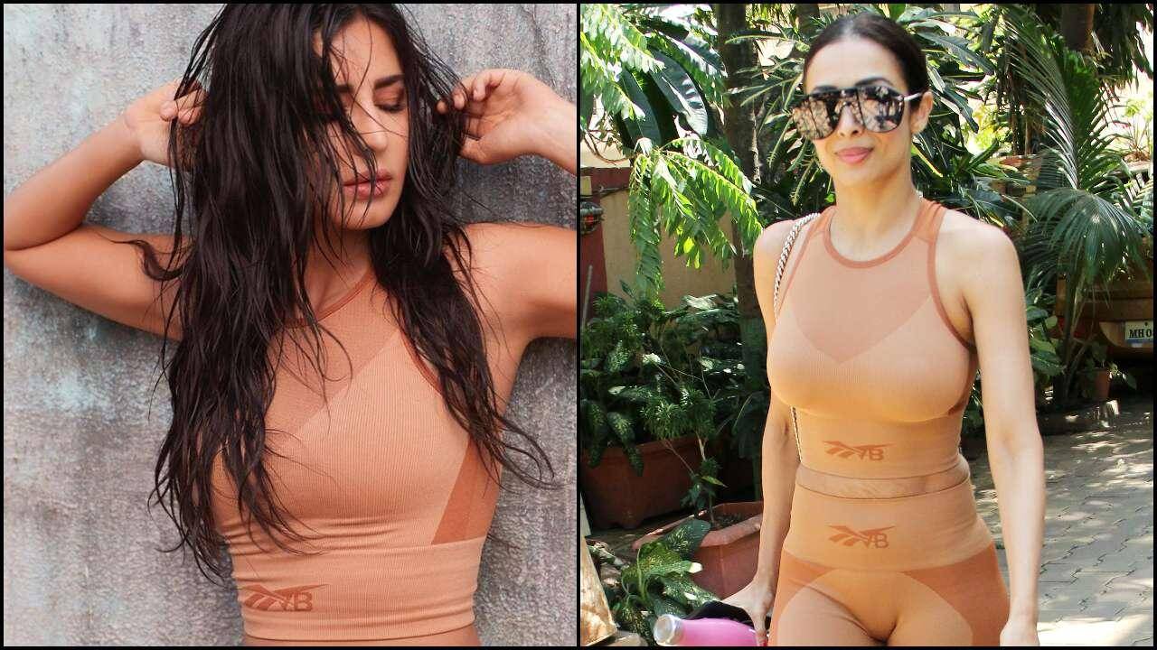 Katrina Kaif And Malaika Arora In Ombre Sarees