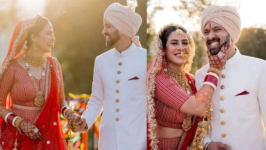 Sheetal Thakur Cannot Stop Beaming with Groom Vikrant Massey in New Mehendi Pics