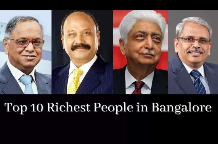 Top 10 Richest People In Bangalore In 2022