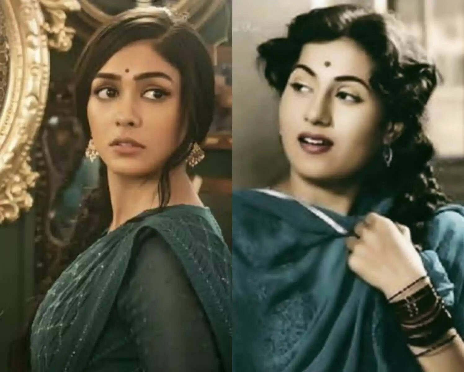 Mrunal Thakur's Vintage Look for Next Film Inspired by the Legendary Madhubala