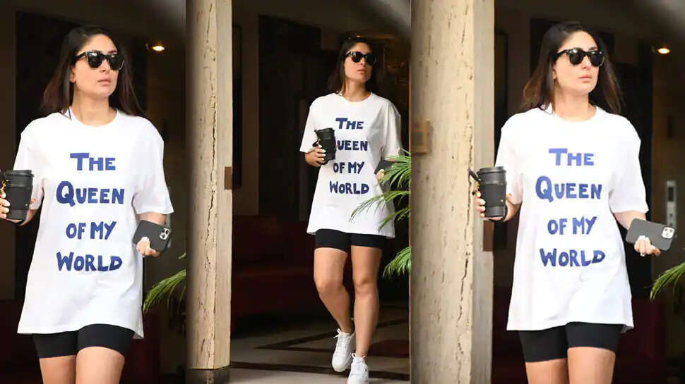 Kareena Kapoor Khan Gives 'Main Apni Favourite Hoon' New Meaning in an Oversized Message T-shirt