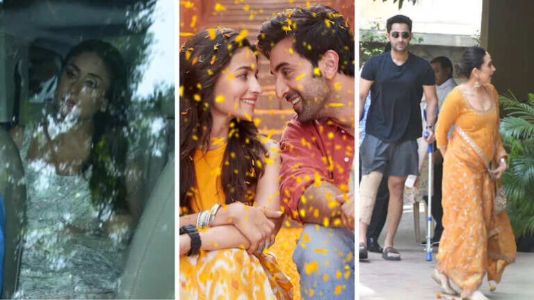 Kareena Kapoor Returns from Alia Bhatt-Ranbir Kapoor's Mehendi with a Smile on her Face Says it all about Ceremony