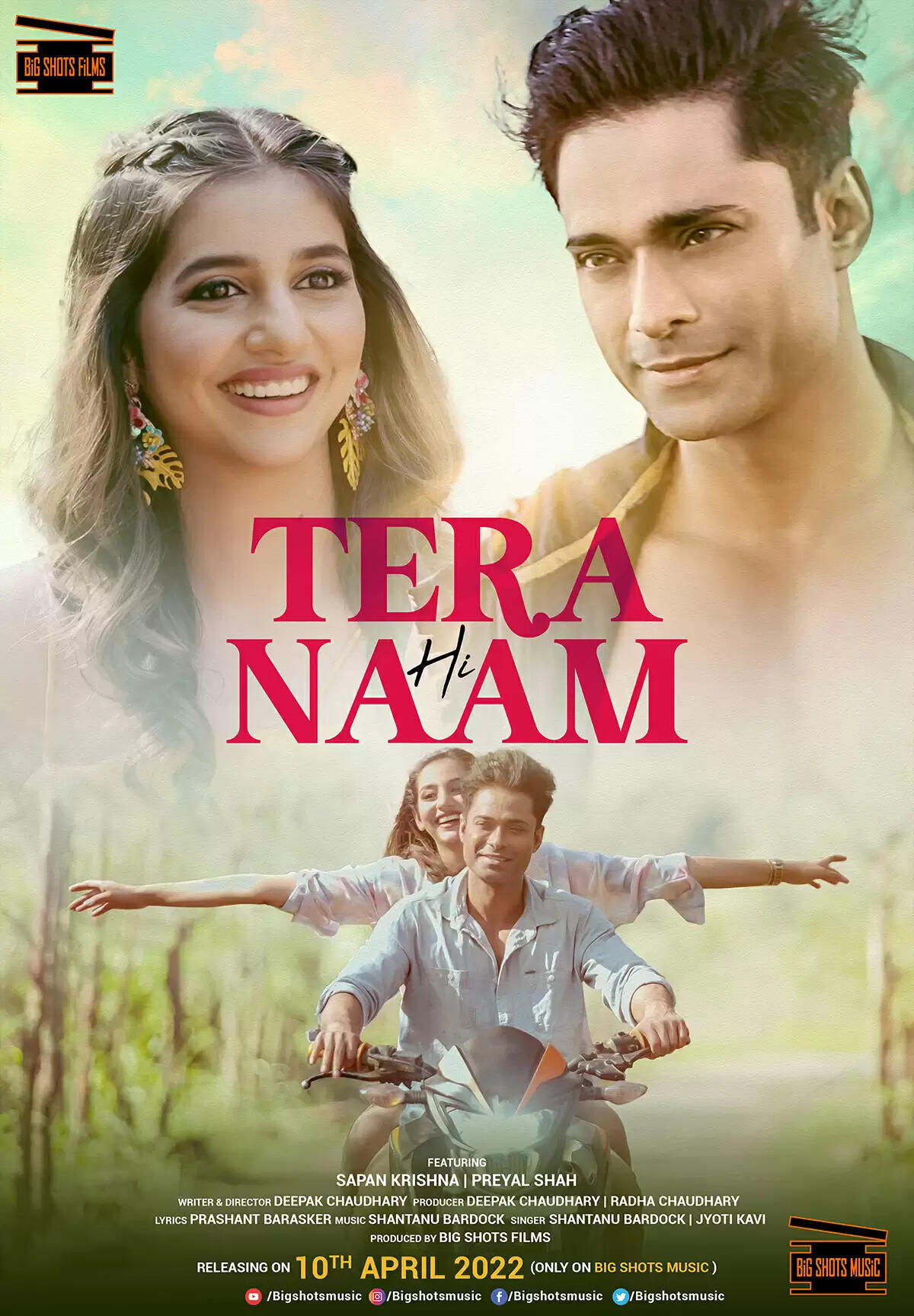 Tera Hi Naam - a new romantic music video featuring Sapan Krishna & Preyal Shah is out now on all leading music platforms