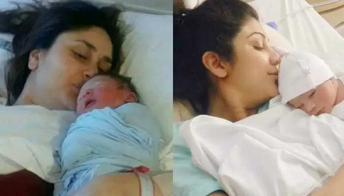 From Priyanka Chopra to Kareena Kapoor Khan - Celebs Share First Photos of Their Babies!