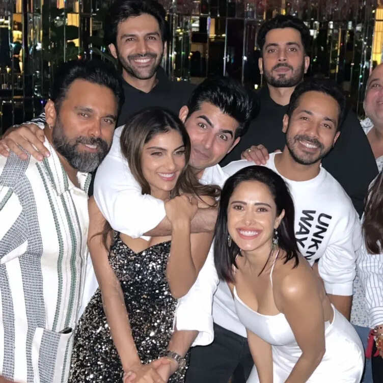 Kartik Aaryan, Nushrratt Bharuccha & Pyaar Ka Punchnama 2 Cast Reunite for Ishita Raj’s Birthday