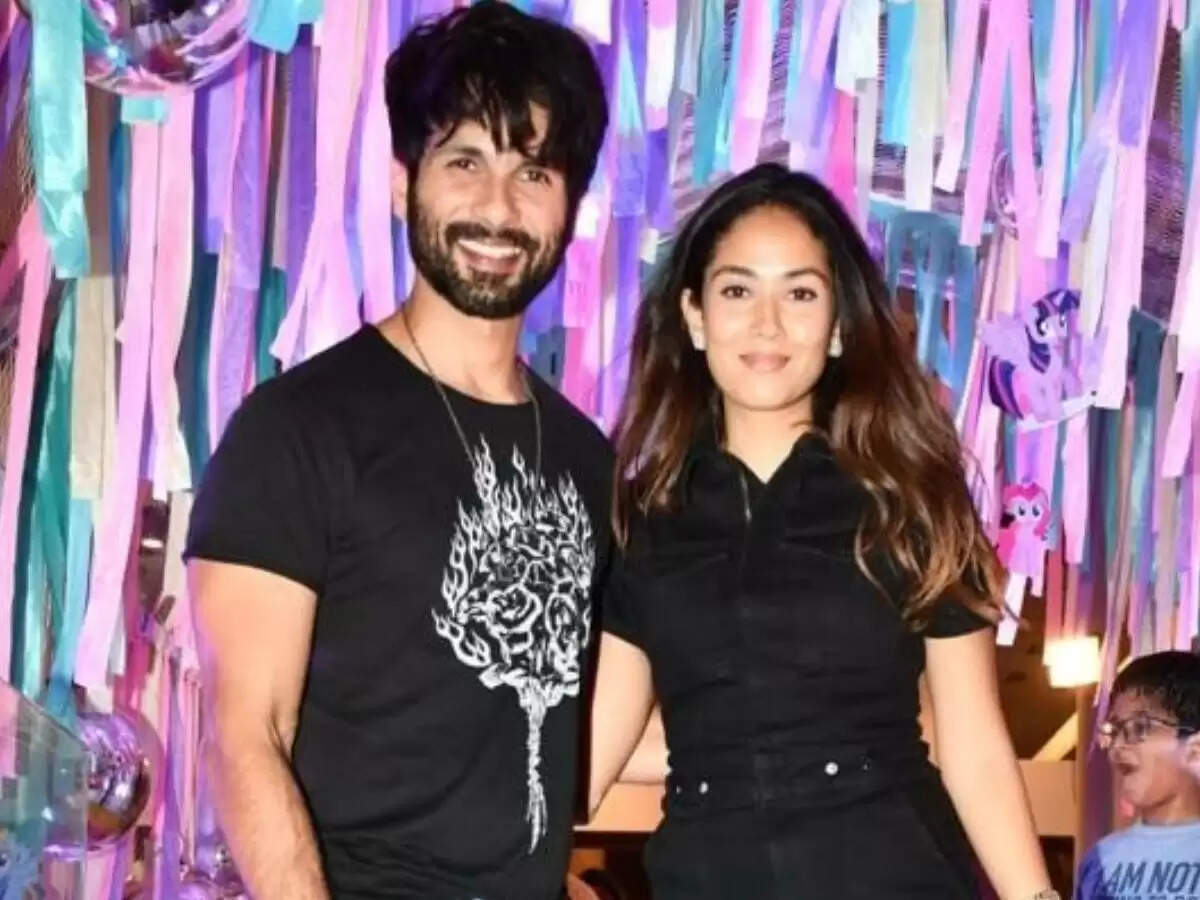 Inside Misha Kapoor's Birthday: Shahid Kapoor-Mira Kapoor Twin in Black
