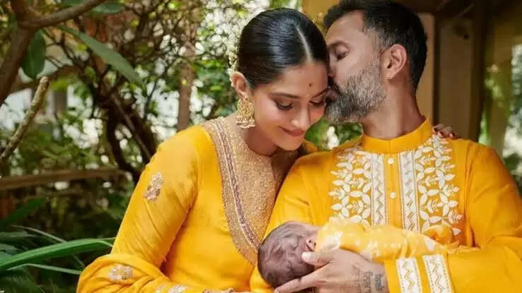 Sonam Kapoor and hubby Anand Ahuja Name their son Vayu