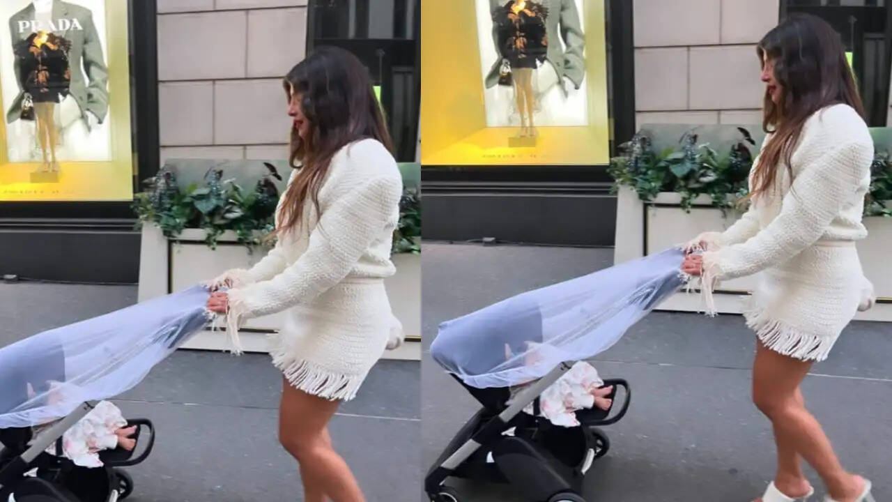 Priyanka Chopra Drops Sweet PIC with Daughter Malti Marie as She Takes Her on a Walk