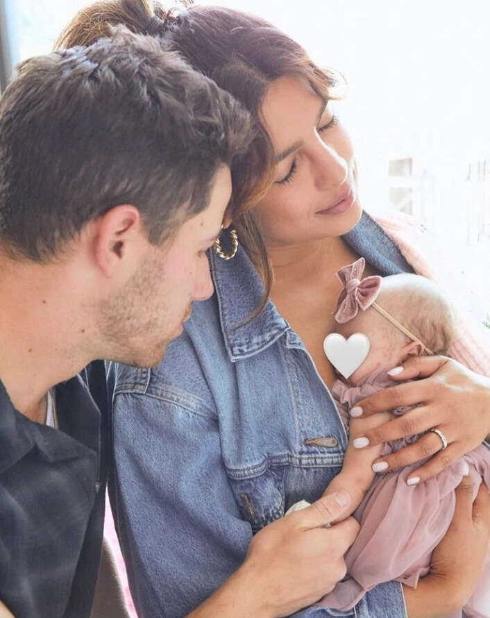 Priyanka Chopra is Ecstatic as She Reunites with Nick Jonas and Baby Malti Marie in LA after India Trip