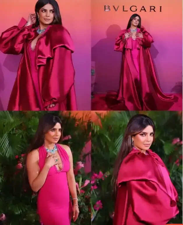 Priyanka Chopra wins Heart in All Pink Attire, Husband Nick Jonas Comments