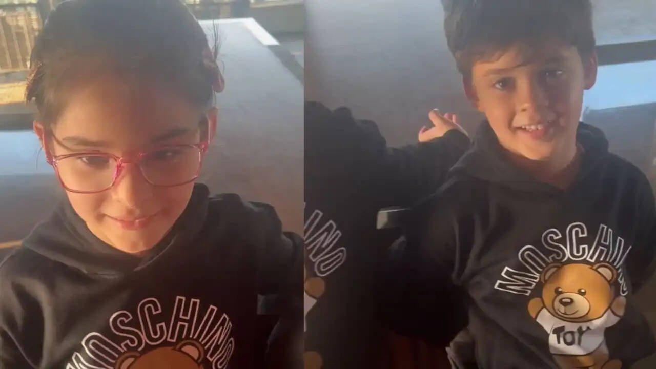 Karan Johar Drops a Cute VIDEO as his Twins Yash and Roohi React to Wearing 'Fashionable' Outfits like Him