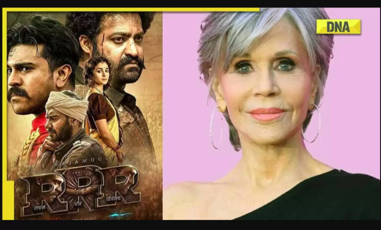 Jane Fonda is criticised by internet users for referring to SS Rajamouli's blockbuster as "Bollywood" in the article "RRR is Tollywood."