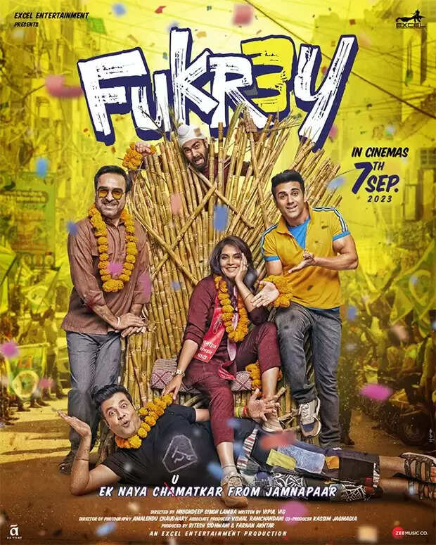 The Janmashtami Release Of Pulkit Samrat's Movie, Fukrey 3, Has Been Announced