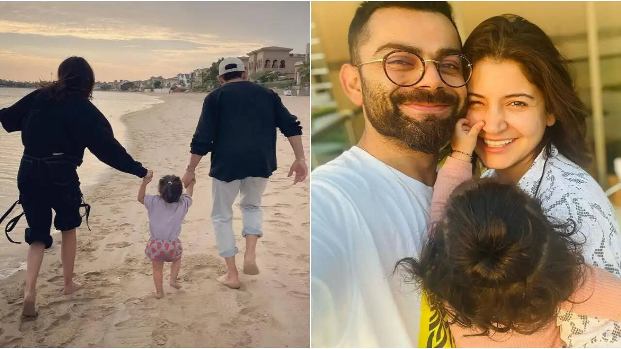 After Vrindavan, Anushka Sharma and Virat Kohli Seek Blessings from an Ashram in Rishikesh