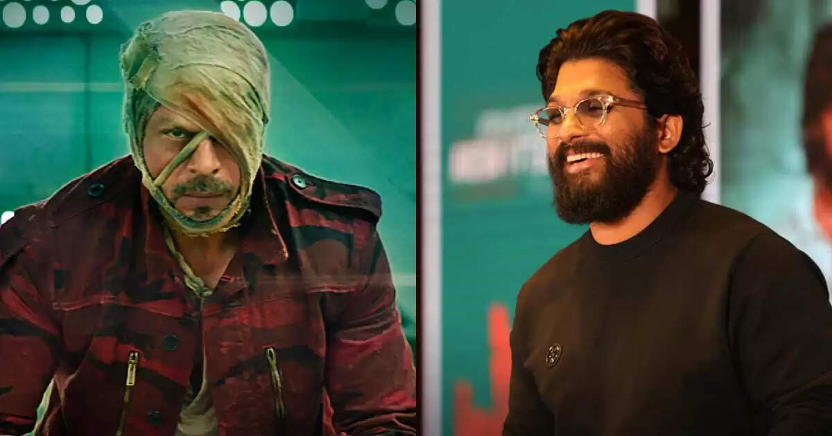Jawan reports that Allu Arjun, star of the movie "Pushpa," is set to make his big Bollywood debut and may be joining Shah Rukh Khan after Vijay Sethupathi.