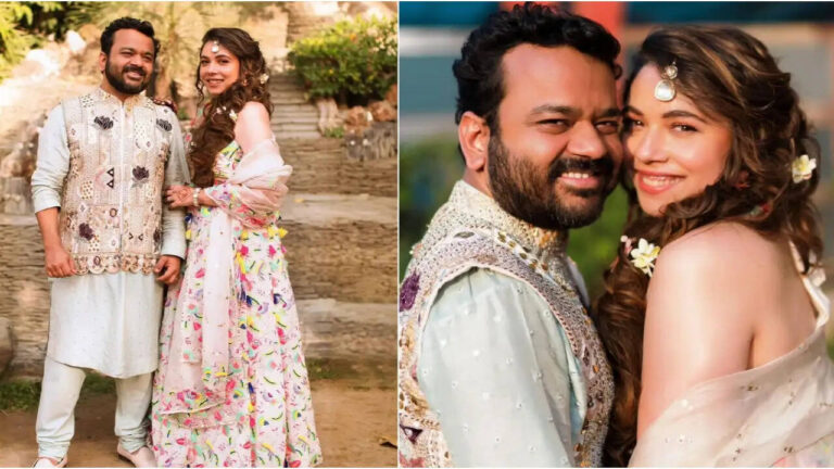 Newlyweds Maanvi Gagroo and Kumar Varun Look Dreamy in New Pics from Lunch Party in Delhi