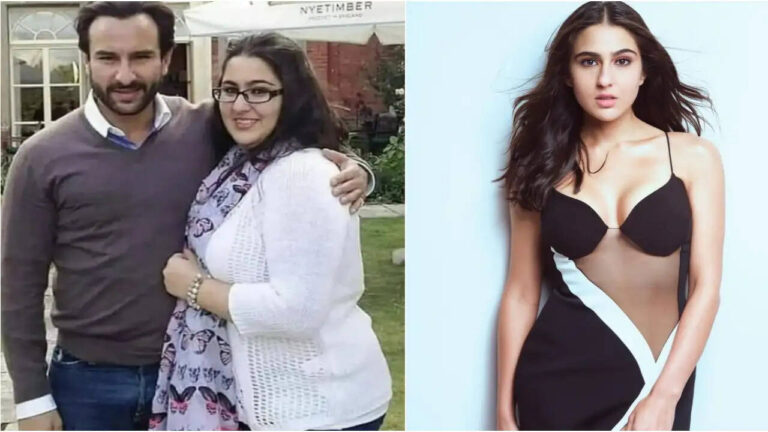 Sara Ali Khan's OLD Pic with Saif Ali Khan Goes Viral; Here's Why Netizens are Calling her an 'Inspiration'