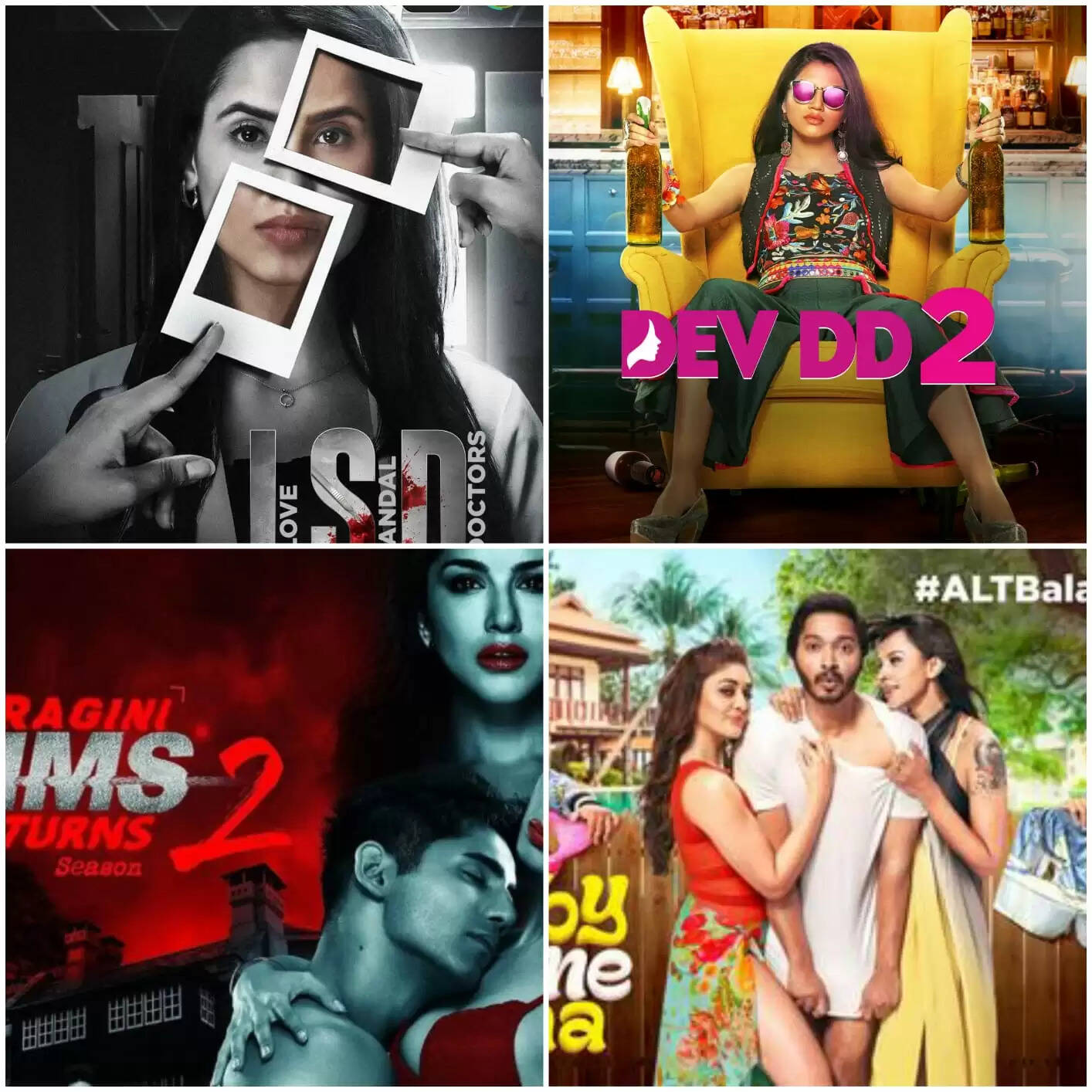 Top 10 adult & hottest web series on alt balaji in 2023