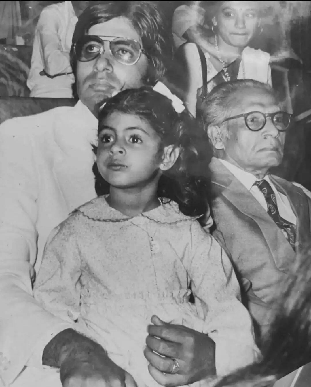 Abhishek Bachchan Shares A Beautiful Photo Of Shweta, Amitabh Bachchan, And Harivansh Rai Bachchan On Her BIrthday