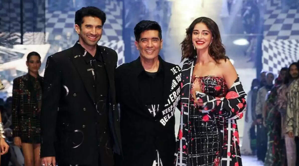 Ananya Panday And Aditya Roy Kapur, Who Have Been Linked Romantically, Steal The Show At The LFW Finale For Manish Malhotra