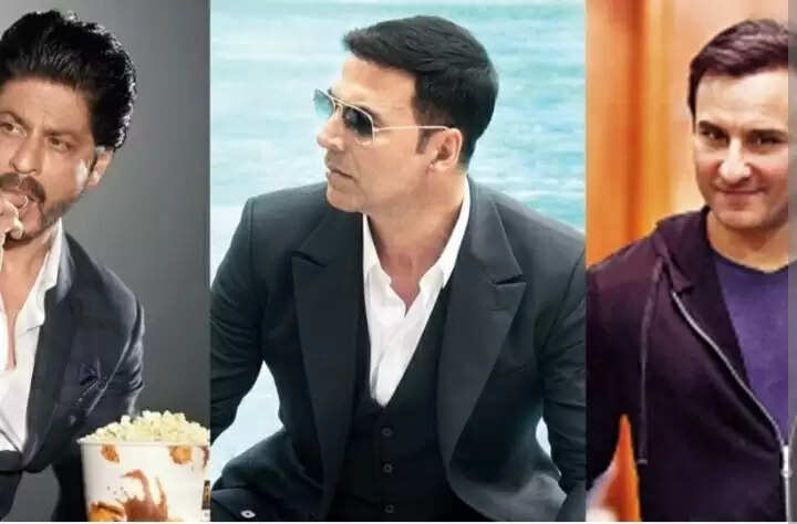 Young Shah Rukh Khan's Pic Having Cigarette In Mouth Alongside Saif Ali Khan And Akshay Kumar Goes Viral
