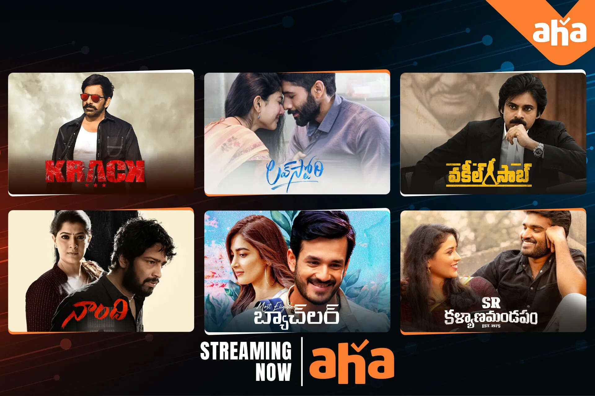 Top 10 telugu movies on AHA Video in 2023