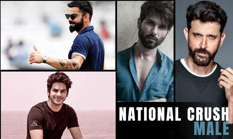Top 5 Male & Female National Crush of India in 2023