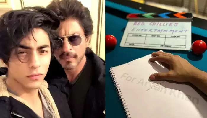 Shah Rukh Khan shares proud moment of son Aryan Khan's work in DND project