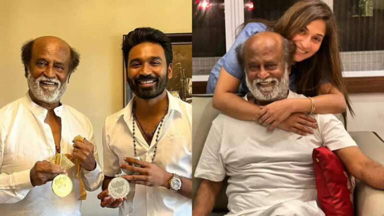 Top 10 real life family pics of actor Dhanush