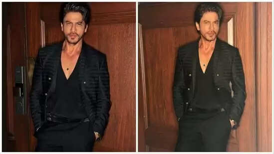 Unmissable Is Shah Rukh Khan's 'Friday Night' Outfit For The Launch Of The Nita Mukesh Ambani Culture Centre