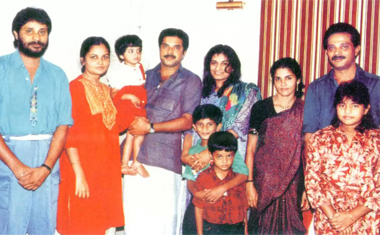 Top 10 real life family, childhood pics of actor Mammootty