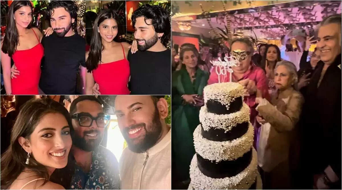 Suhana Khan, Navya Nanda, Jaya Bachchan, And Others Enjoy Themselves At Sandeep Khosla's Birthday Celebration