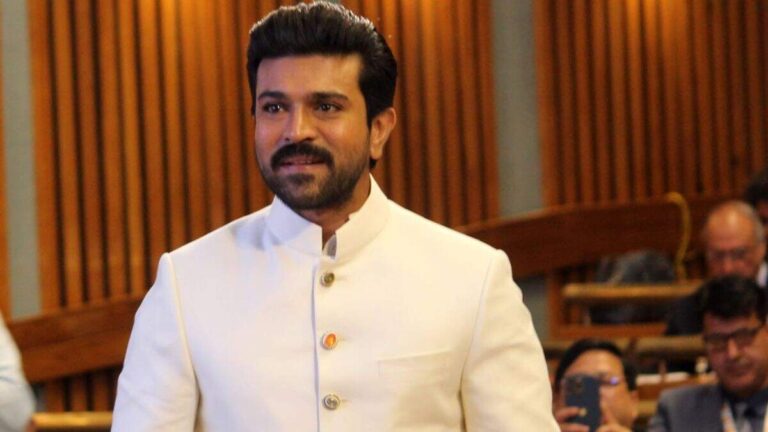 Ram Charan Made A Stylish Appearance At The G20 Summit In Srinagar, Showcasing His Impeccable Fashion Sense In Traditional Attire