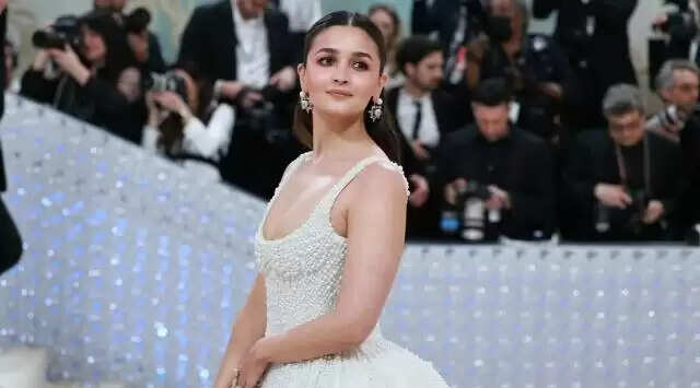 Alia Bhatt Makes a Stunning Debut at Met Gala 2023 with a Dreamy Princess Dress