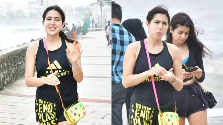 Sara Ali Khan Took Auto-rickshaw From Bandra With Designer Taniya Ghavri!!