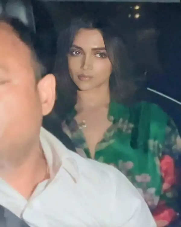 After The Release Of 'Rocky Aur Rani Ki Prem Kahaani' Deepika Padukone Visits Karan Johar's House!!