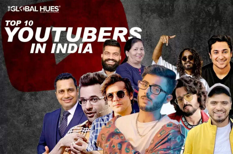 Top 10 Youtubers In India In 2023